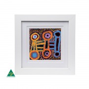 Aboriginal Art | Framed Print | Watson Robertson
